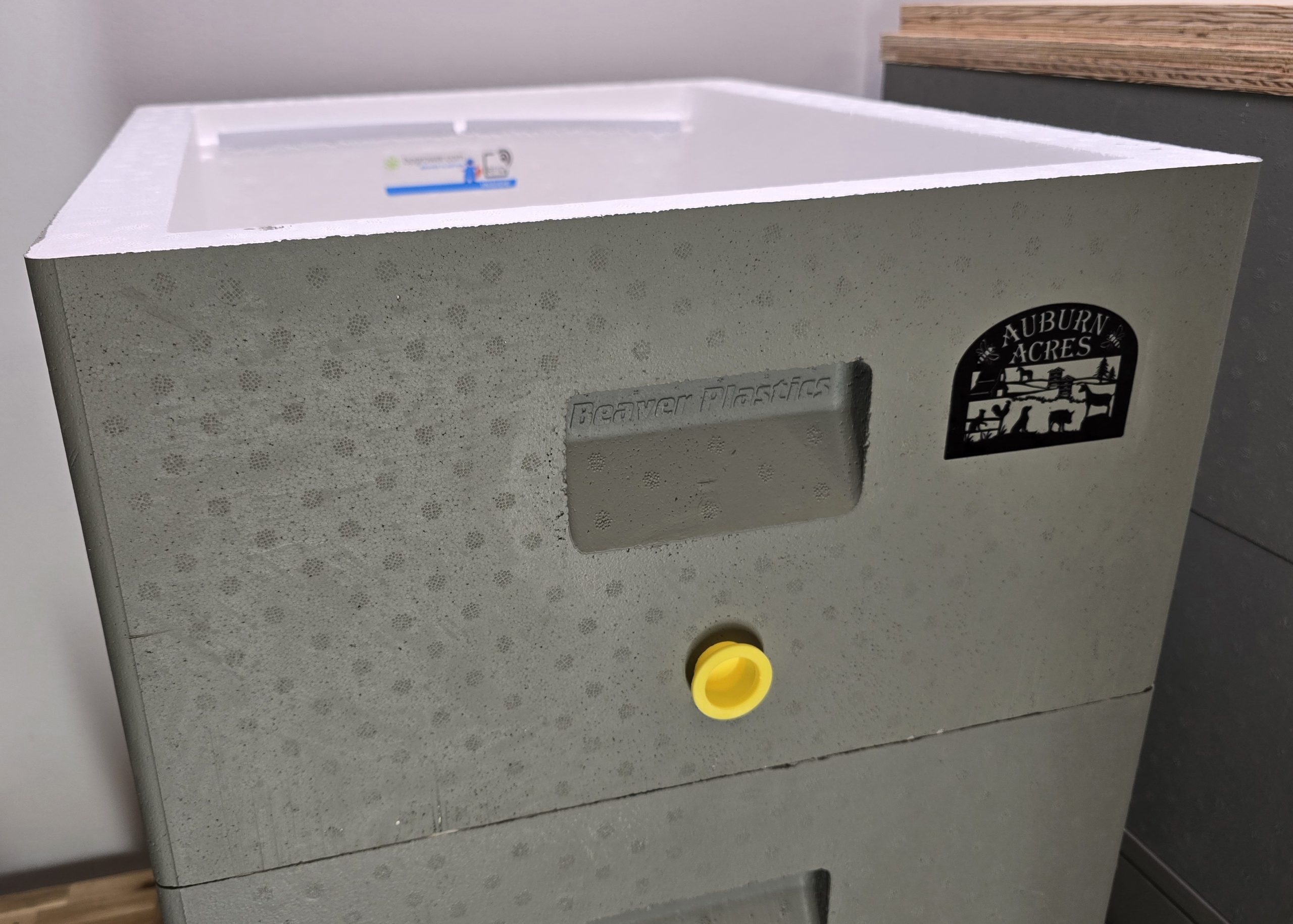 Polystyrene brood box
